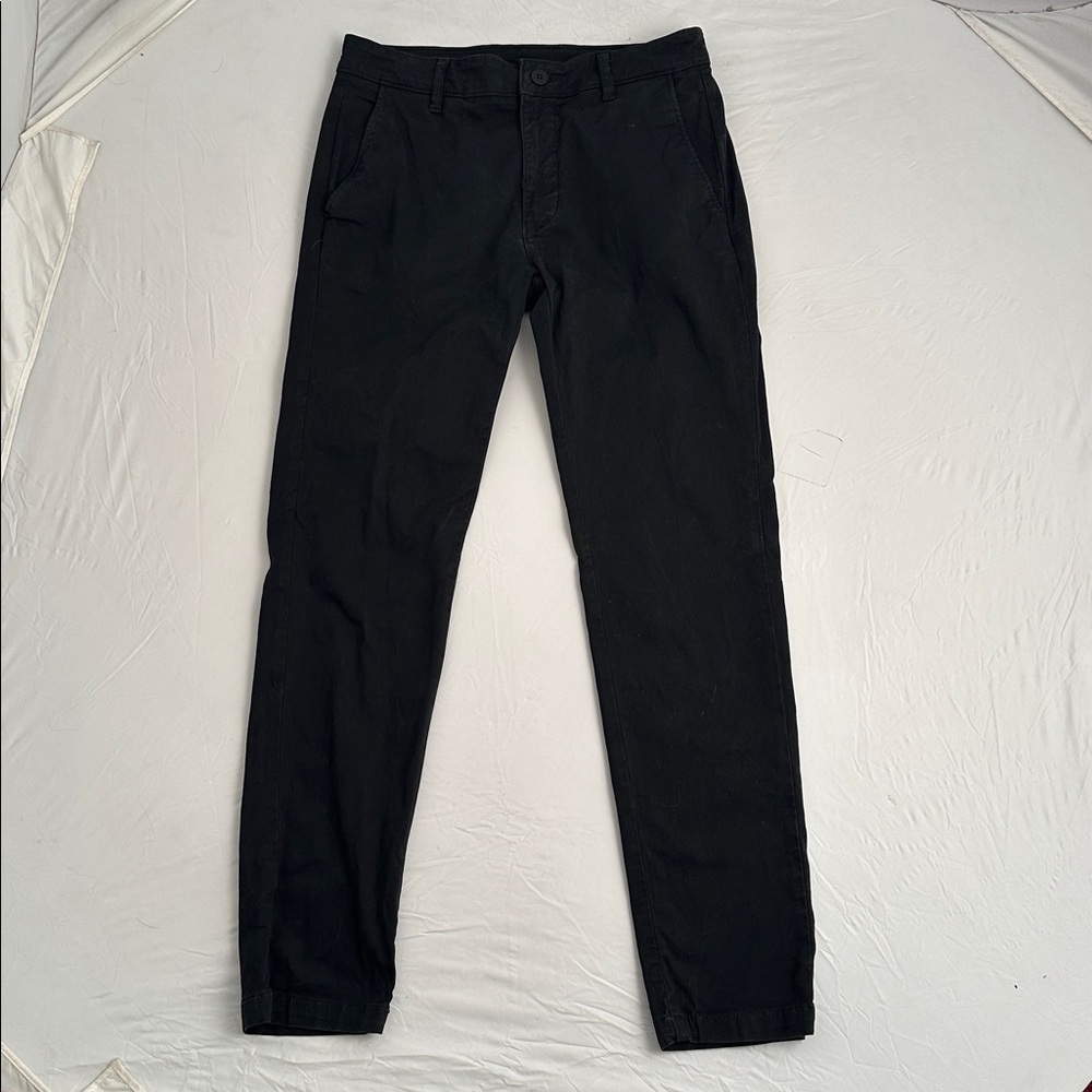 Zara black skinny chino pants